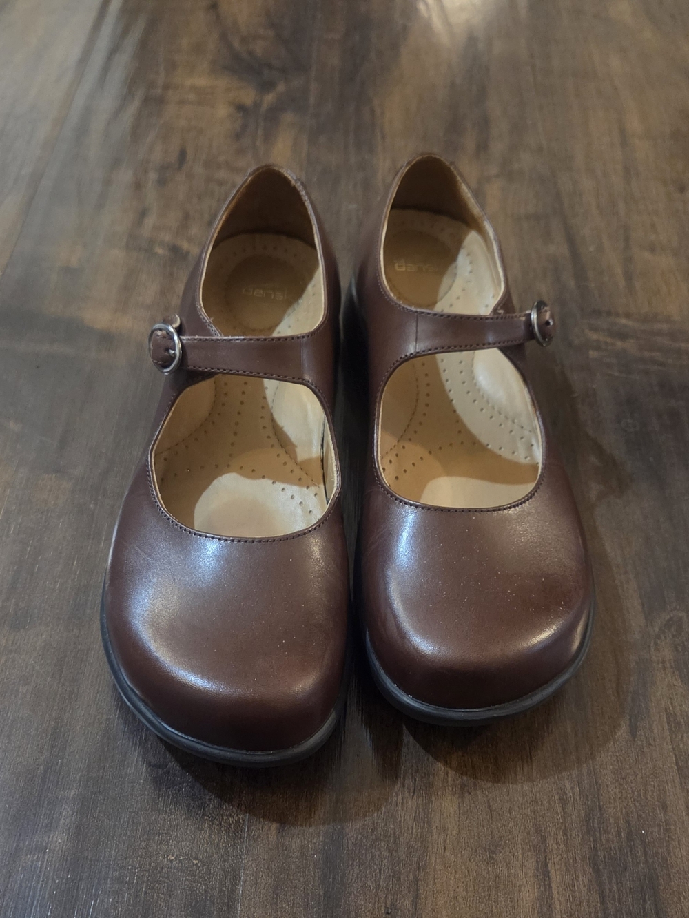 Dansko Vintage Brazil Lilah Leather Mary Jane Flats Size 39 US 8.5-9